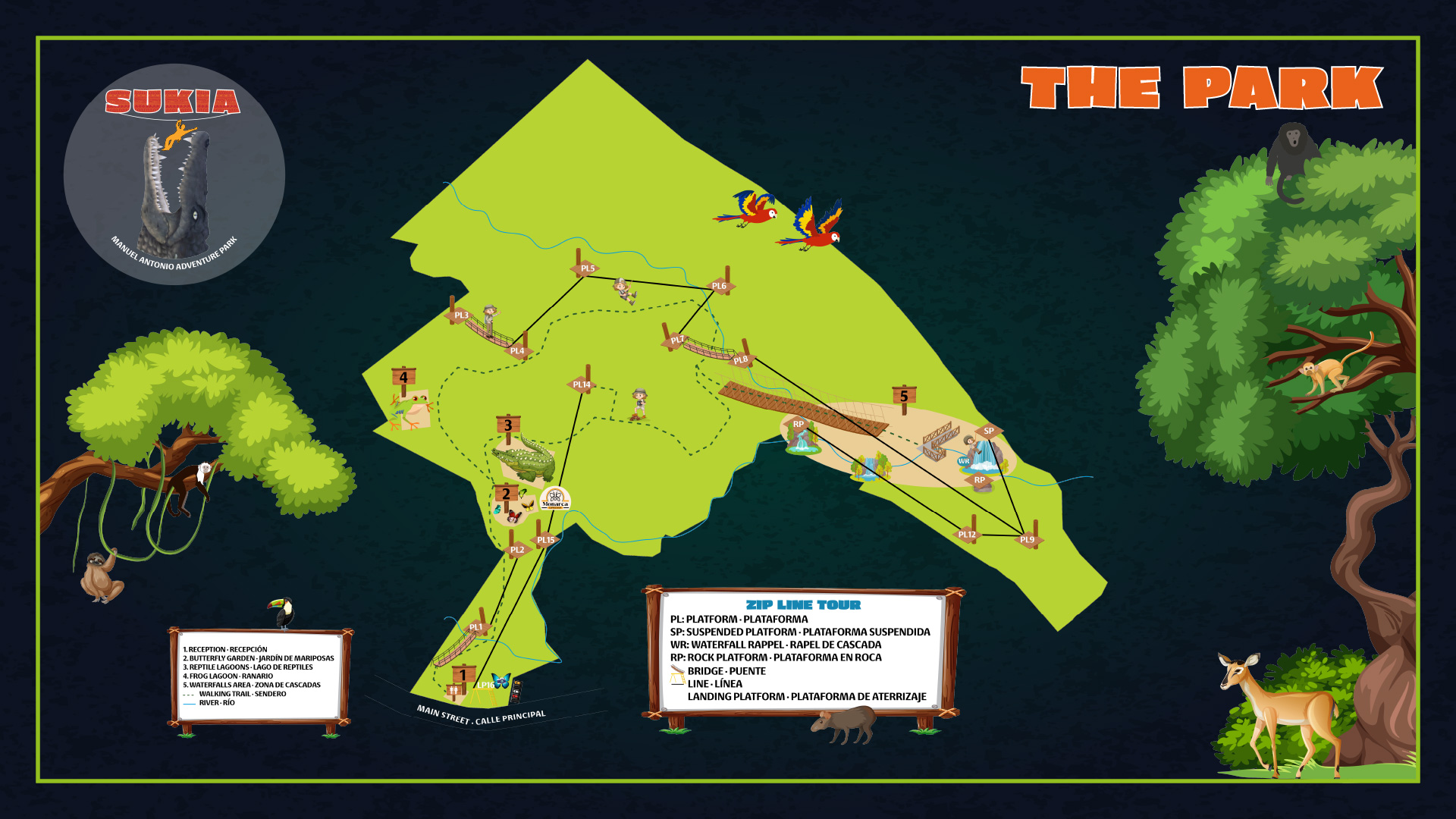Sukia Park Map